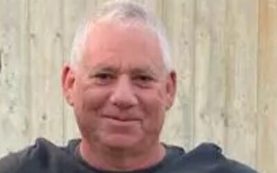 Ilan Weiss, last seen early in the morning of October 7, 2023, presumed taken captive in Gaza from his home in Kibbutz Be'eri (Courtesy)