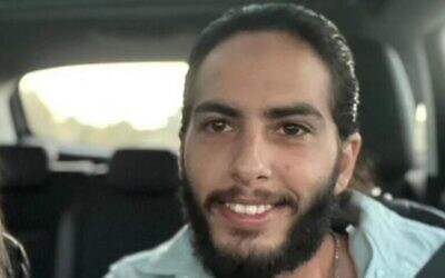 Matan Zangauker was taken captive by Hamas terrorists to Gaza on October 7, 2023 (Courtesy)