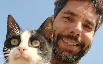 Ofer Calderon taken captive by Hamas terrorists on October 7, 2023 from Kibbutz Nir Oz (Courtesy)