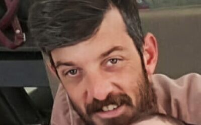 David Cunio was abducted from Kibbutz Nir Oz on October 7, 2023 (Courtesy)