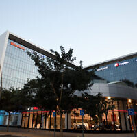 For illustration: High-tech development centers in Herzliya, October 30, 2020. (Gili Yaari/Flash90)