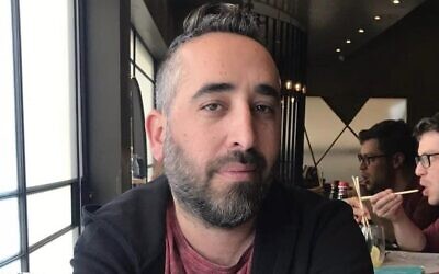 Matan Elmalem,42, also known as 'Kido,' was killed on October 7 2023, after playing his last set at the Supernova festival at Kibbutz Re'im. (Courtesy)