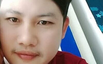 Thai farm worker Pinta Nattapong was taken hostage by Hamas terrorists on October 7, 2023 from Kibbutz Nir Oz (Courtesy)