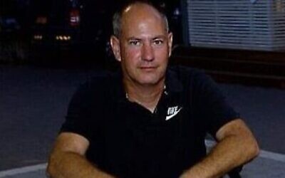 Elad Katzir was taken hostage by Hamas terrorists from Kibbutz Nir Oz on October 7, 2023 (Courtesy)