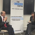 The Pinsker Centre hosts an event with Elliott Abrams and Dr. Melanie Garson on US foreign policy in February 2022. (Photo: Twitter/@PinskerCentre)
