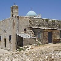 An undated photo of the St. Mary's Greek Orthodox church in Irqit, northern Israel (Photo: Avishai Teicher, Creative Commons, File)