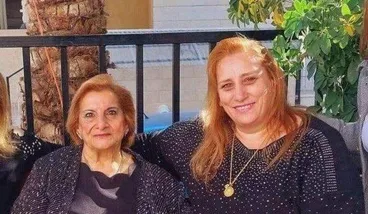 נהידה חליל אנטון ובתה סמר קמל אנטון
